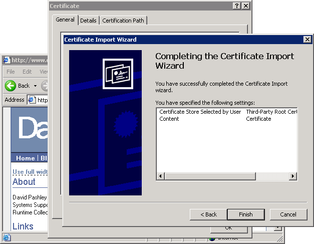Internet Explorer prompt